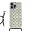 Floraal - Verweerd - Keurrijk Hoesje iPhone 16 Pro Max met koord klein 804 -3d