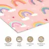 Regenboog - Patroon - Pastel - Handgetekend poster papier klein -closeup_NL