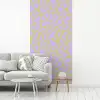 Abstract - Lila - Groen - Pastel fotobehang vinyl groot 64 -woonkamer