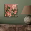 Kolibries - Bloemen - Groen - Roze plexiglas 5mm klein -sfeer3