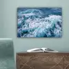 Golven - Oceaan - Blauw canvas 2cm klein -sfeer4
