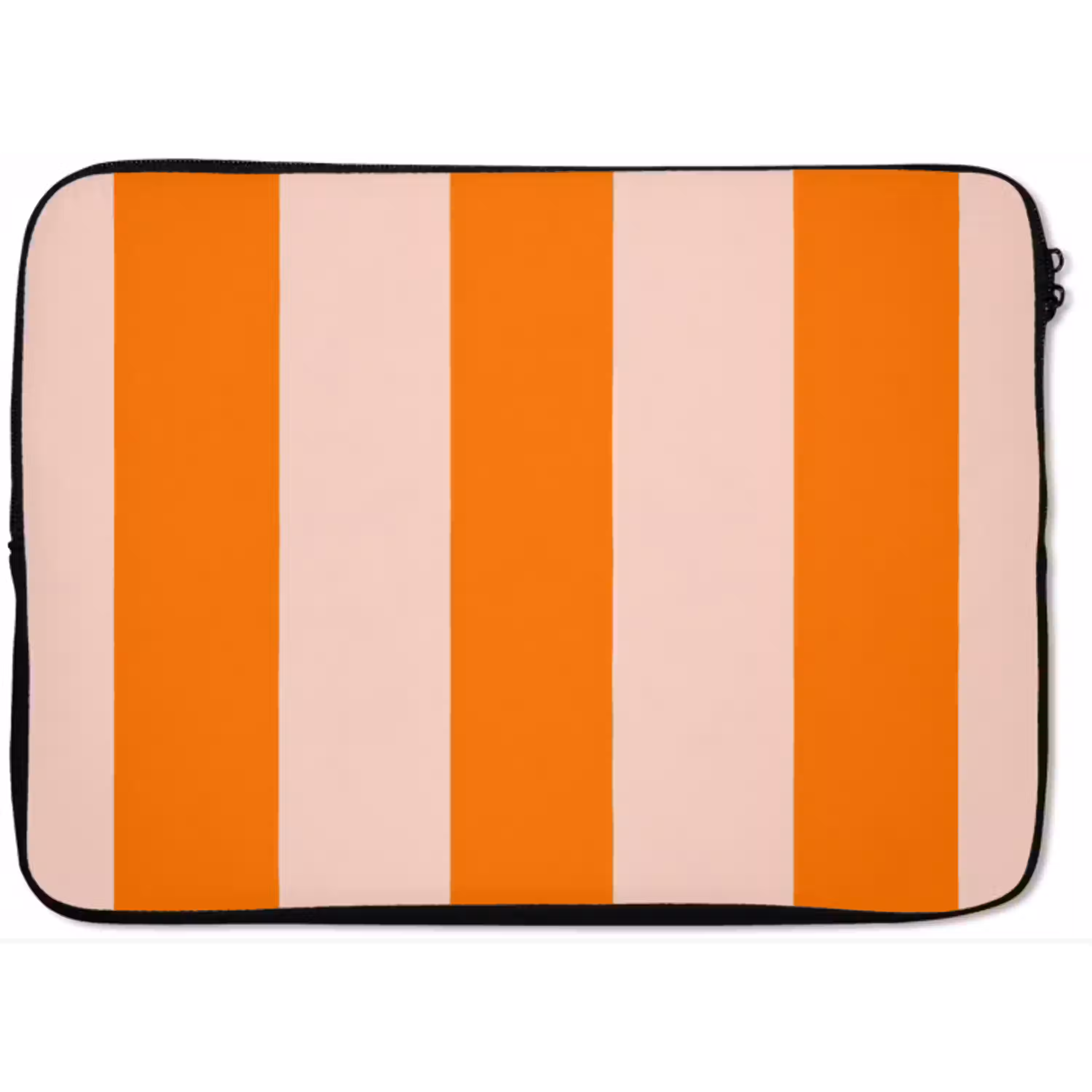 Strepen - Modern - Oranje laptophoes neopreen klein 279 -zkaufland3dotto
