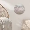 Graspluimen - Wind - Beige - Mistig Akoestische PET Vilt - Rond klein -sfeer4