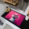 Pink - Hond - Bubbel Inductie beschemer met haakjes klein -sfeer1