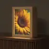 Geel - Zonnebloem - Zomers Light Box met kabel (Tafellamp) klein -z3d_website