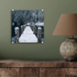 Steiger - Meer - Sneeuw - Bergen - Rustgevend plexiglas 5mm klein -sfeer3