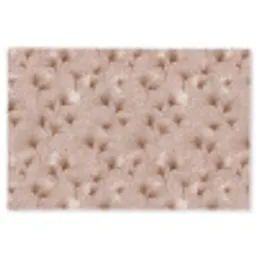 Ginkgo - Patroon - Roze Vloerkleed Rechthoek klein 1091 -3d