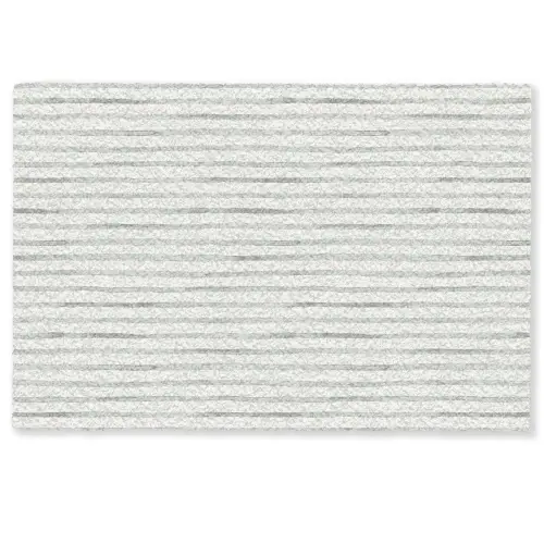 Aquarel - Strepen - Horizontaal - Grijs Deurmat klein 898 -zkaufland3d