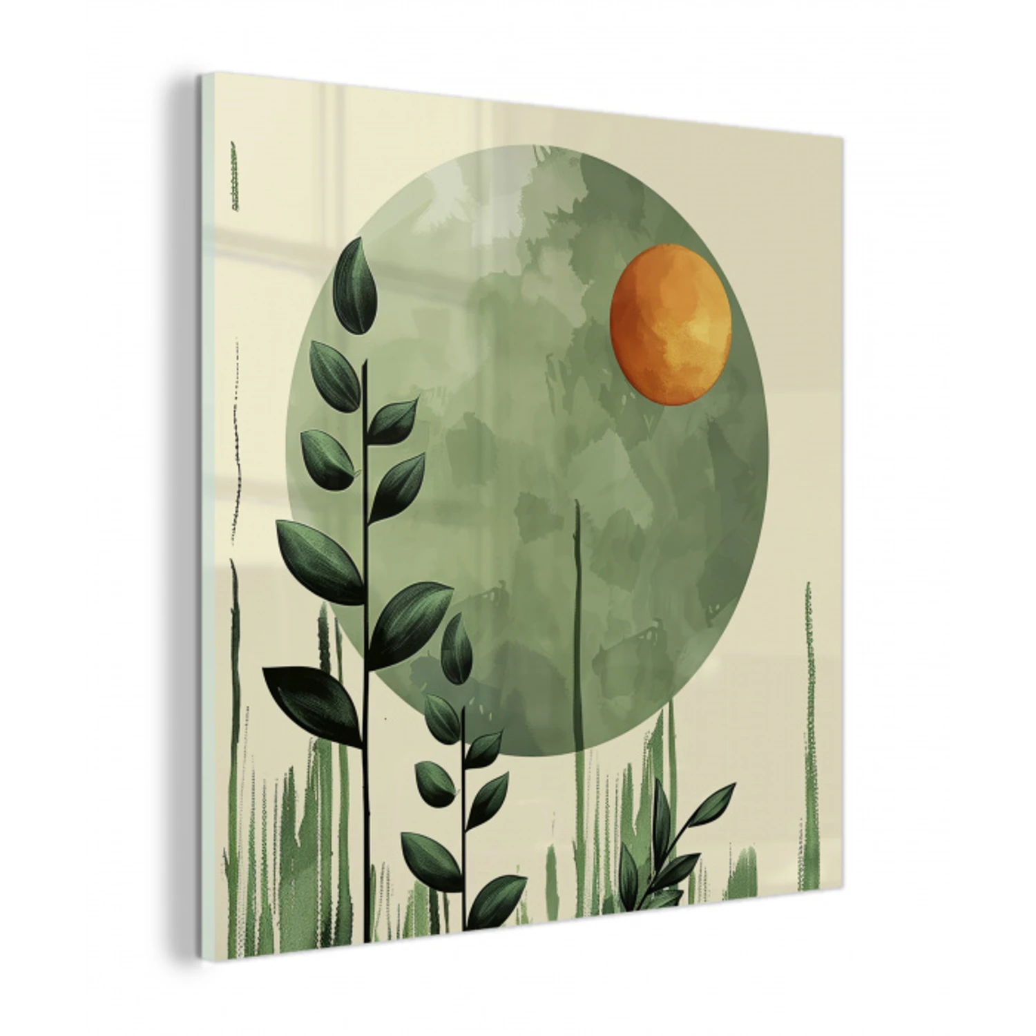 Abstract - Natuur - Kunst - Zon - Modern plexiglas 5mm klein -z3d