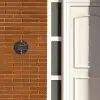 Gebarsten steen - Sierlijk Naambord Rond klein -sfeer3-rond-XS