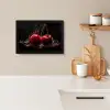 Kersen - Rood - Fruit - Water - Zwart KitchenYeah - Keuken - Fotolijst klein -sfeer1