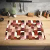 Geometrie - Modern - Retro Inductie beschermer vinyl 3mm klein 276 -sfeer5