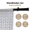 Anker - Haven - Blauw - Wit Wandkleed katoen klein 269 -sfeer2