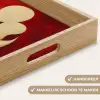 Abstract - Moeder - Kind - Rood Dienblad Rechthoek middel -USP_HandgreepNL