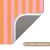 Verticaal - Strepen - Oranje - Ciao bella Badmat klein -USP_AntislipNL