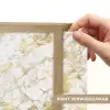 Marmer - Goud - Structuur Light Box met batterij (Wandlamp) middel 907 -USP_websiteprintNL