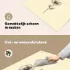 Klaproos - Illustratie - Zwart Inductie beschemer met haakjes klein -ky-schoon-nl