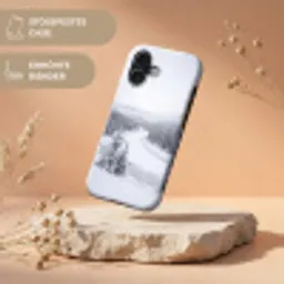 Rivier - Bevroren - Landschap - Winter Toughcase MagSafe Apple iPhone 17 klein -USP_RandenV_DE