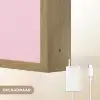 Hart - Frans - Valentijn - Roze Light Box met batterij (Wandlamp) middel -USP_websiteoplaadbaarNL