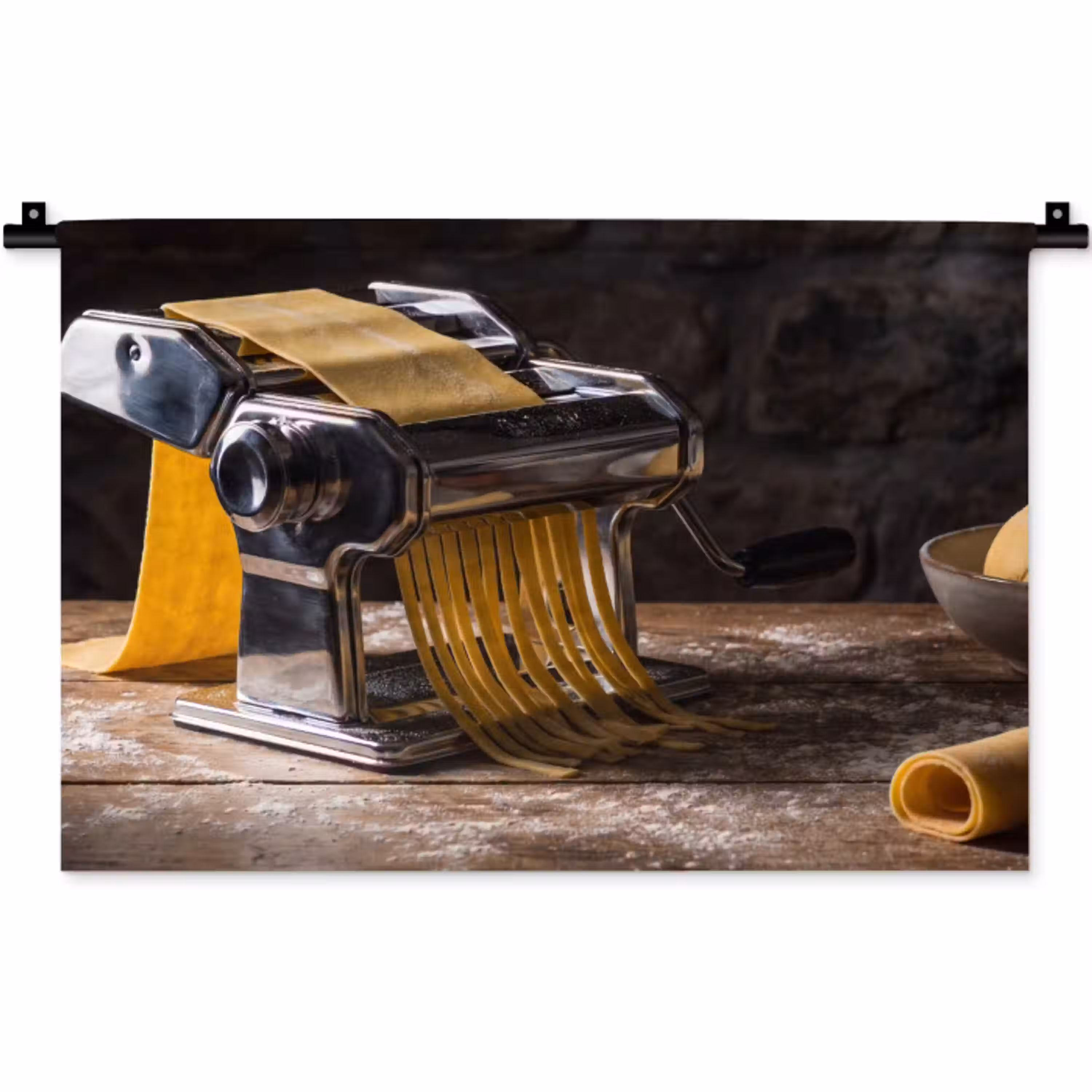Pasta - Vers - Koken Wandkleed katoen klein -zz3d