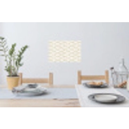 Motief - Modern - Beige Muursticker klein 286 -eettafel