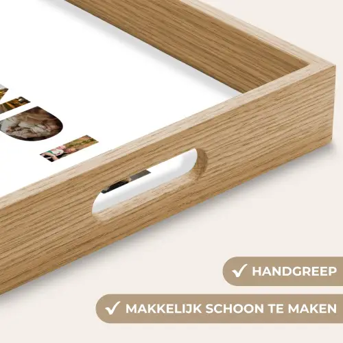 Freundin - Buchstaben-Collage Dienblad Rechthoek middel -USP_HandgreepNL
