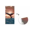 Walvis staart - Water - Zonsondergang fotobehang vinyl groot -3d