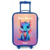 Schattige baby draak Kinderkoffer - Blauw klein -zz3dotto