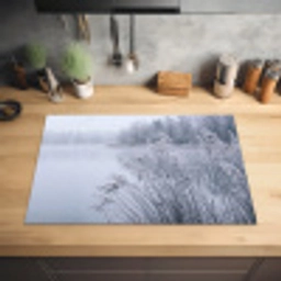 Riet - Bevroren - Winter - Natuur Inductie beschermer vinyl 3mm klein -sfeer5