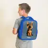 Hylke herder Kinderrugzak - Blauw middel -sfeer2