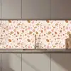 Terrazzo -  Patroon - Kleurrijk - Zalm keuken achterwand 2 middel 871 zz_3dshopping