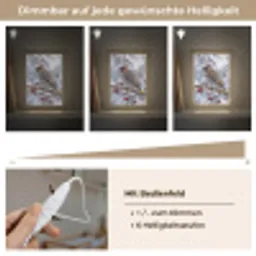 Pestvogel - Bessen - Winter - Natuur Light Box met kabel (Kinderlampje) klein -USP_dimbaarDE