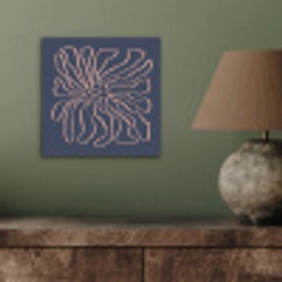 Bloemen - Bohemian - Roze - Pastel aluminium wit klein -sfeer2