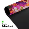 Vrouw - Abstract - Cirkel - Bloemen Muismat XXL klein -sfeer2