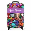Monstervrienden Festijn NBS - Handbagage koffer - Kinderen Unisex middel -productfoto_recht