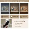 Bladeren - Bruin - Herfst - Natuur Light Box met batterij (Wandlamp) middel -USP_lichtkleurNL