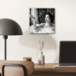Bad - Bubbels - Zwart - Wit aluminium wit klein -sfeer5