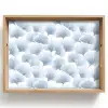 Waaier - Modern - Blauw Dienblad Rechthoek middel 911 -z3d_shopping