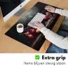 Wijn - Fruit - Stilleven Muismat XXL klein -sfeer3