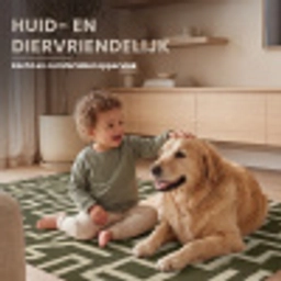 Abstract - Lijnen - Groen Vloerkleed Rechthoek klein 1091 -uniquesellingpoint_zacht_NL