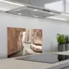 Rotsen - Zee - Zand - Kloof keuken achterwand spatscherm klein -3d_schuin