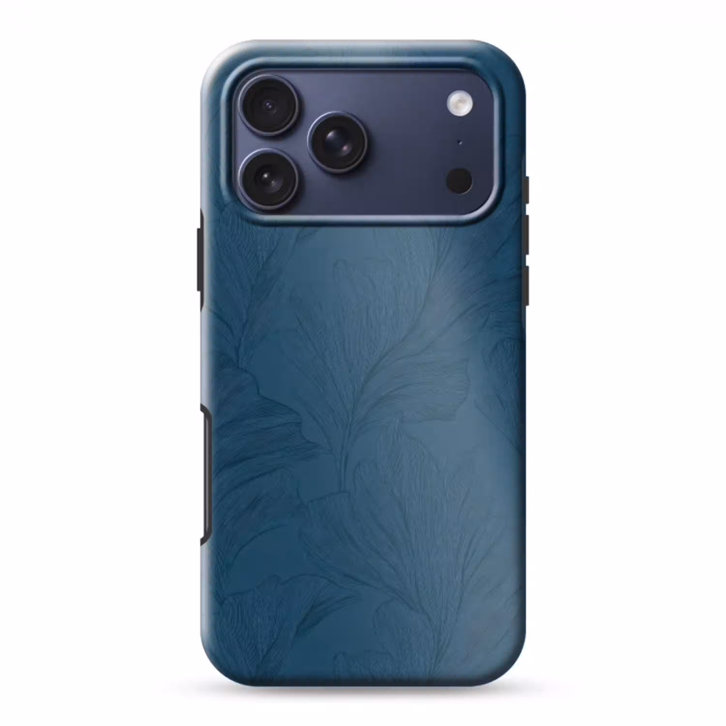 Abstract - Patroon - Donkerblauw - Elegant Toughcase MagSafe Apple iPhone 17 Pro Max klein 1019 -3d