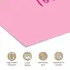 Toedeloe - Roze - Minimalistisch poster papier klein -closeup_NL