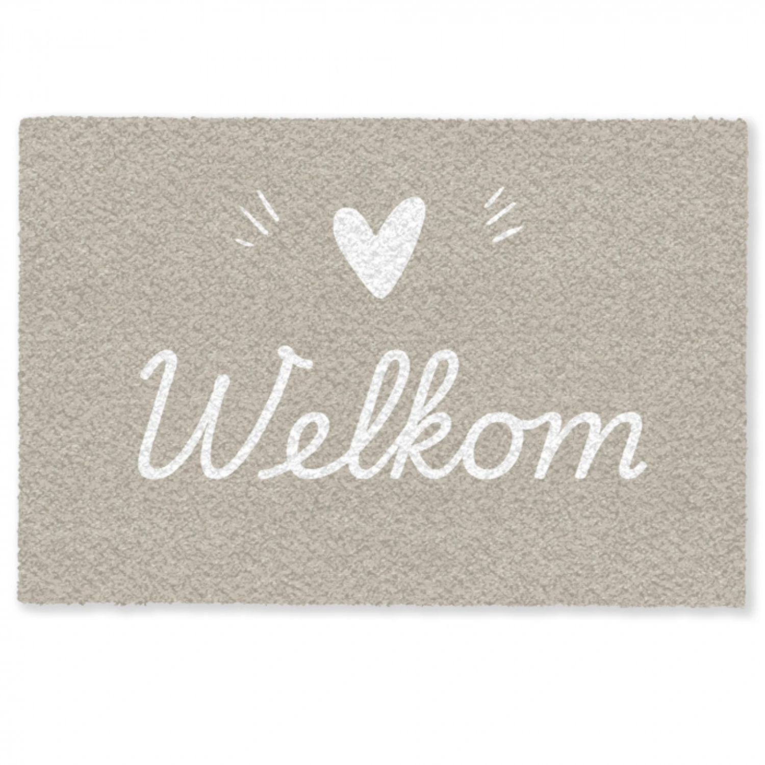 Welkom - Beige Deurmat klein -zkaufland3d