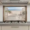 Doorkijk - Strand - Duinen - Pad - Landschap keuken achterwand spatscherm klein -3d_website