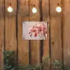 Orchidee - Bloemen - Roze - Bloemblaadjes tuinposter los doek klein -sfeer1