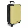 Zachte geelkaki tint NBS - Handbagage koffer - Kinderen Unisex middel -productfoto_3d