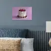 Taart - Kersen - Juwelen - Rood poster papier klein -sfeer2