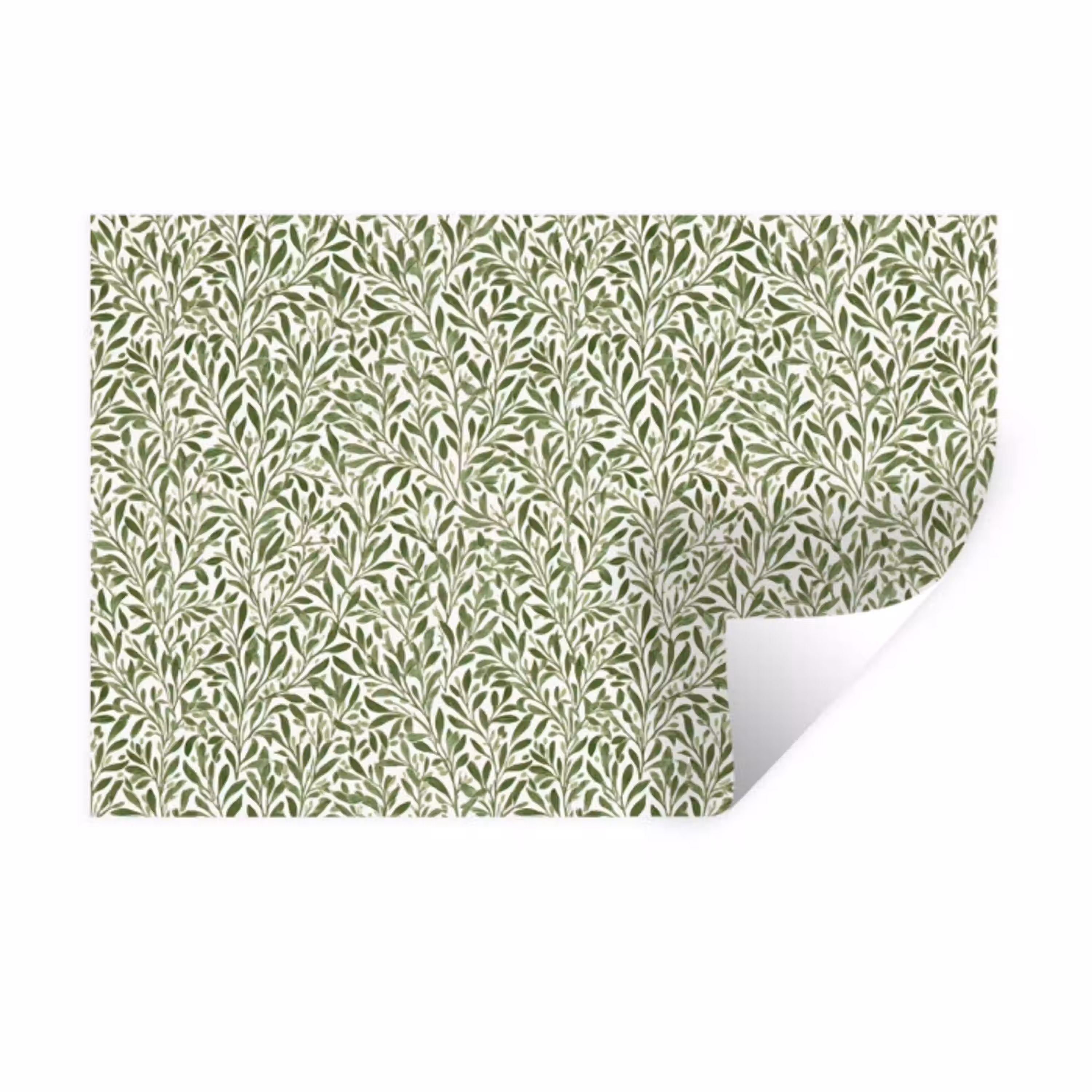 Botanisch - Takken - Groen Muursticker klein 286 -3d