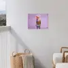 Papegaai - Koksmuts - Pilaar - Vogel tuinposter los doek klein -sfeer8
